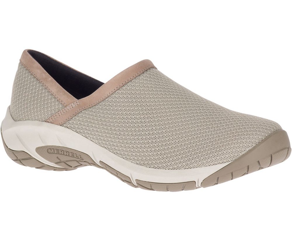 Merrell Slip Ons Damskie Szare - Encore Breeze Moc - 946750-GMV